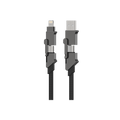 UniCharge Pro | 6-in-1 Travel Cable 100W (1.2m/3.9ft)